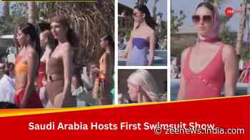 Watch: First-Ever Swimsuit Models` Fashion Show Held In Saudi Arabia