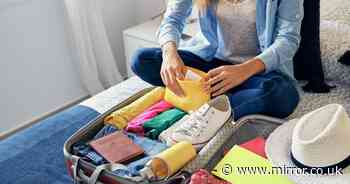 Traveller shows savvy packing trick to carry more clothes – without paying extra