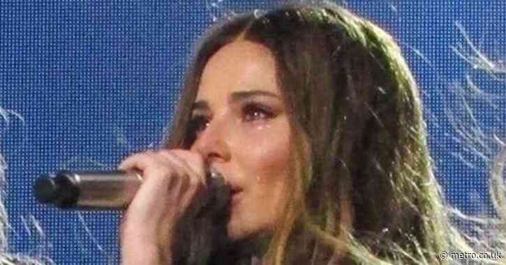 Cheryl in tears during Sarah Harding tour tribute ‘breaks hearts’ of Girls Aloud fans