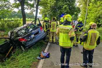 Drei Frauen und ein Kind verletzt bei Unfall in Rödinghausen