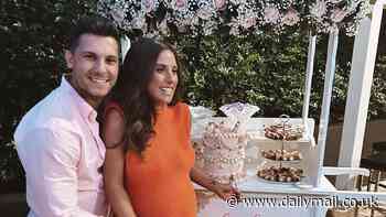 A statement cake, dessert bar and flowers: Inside Married At First Sight star Kerry Balbuziente's lavish baby shower with husband Johnny