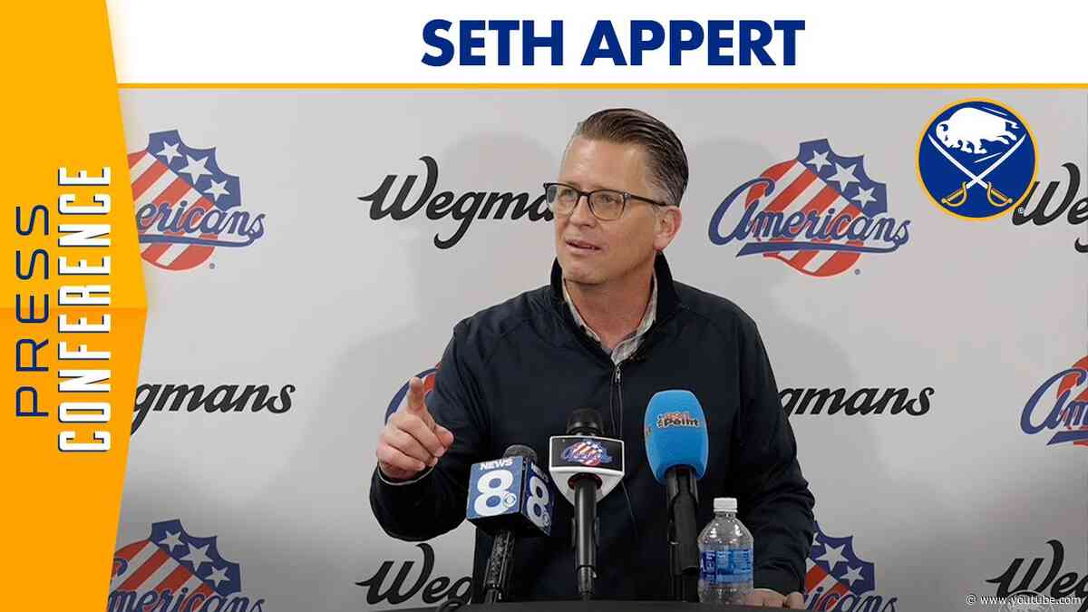 "Fast, Direct, Get To The Net" | Buffalo Sabres Promote Seth Appert To Assistant Coach