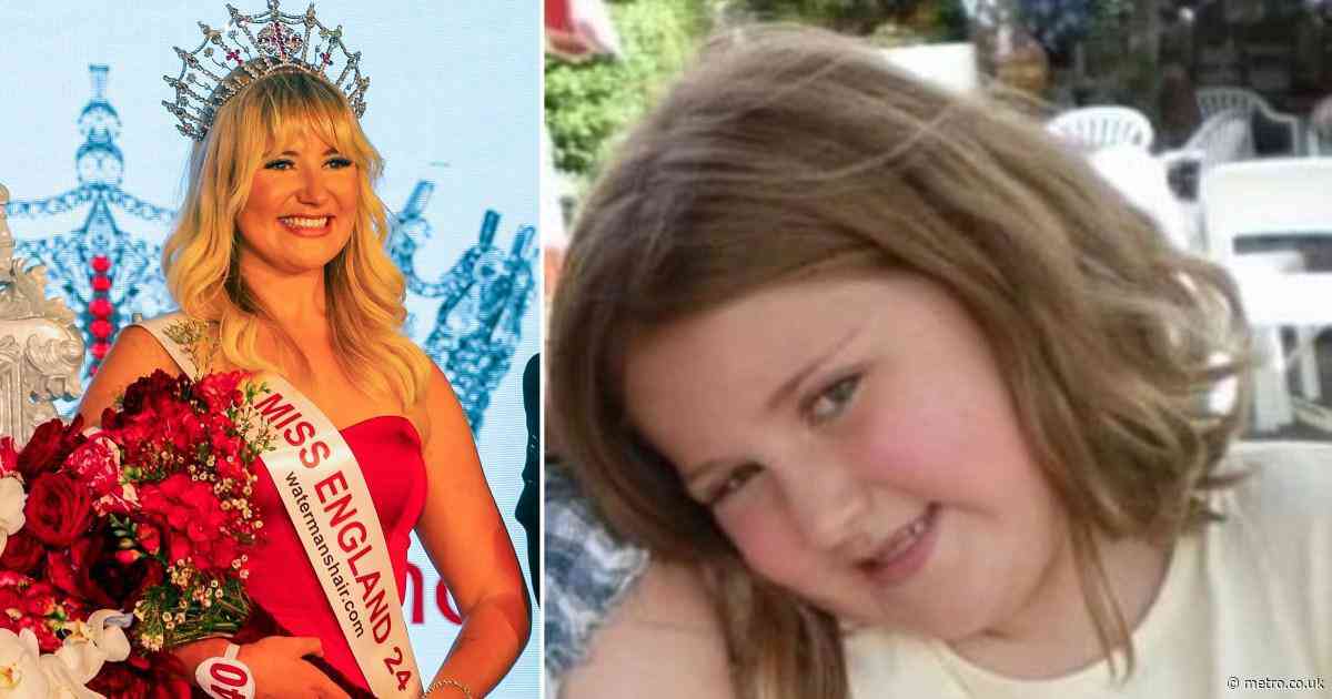 Woman bullied for her weight at school becomes first size 16 Miss England
