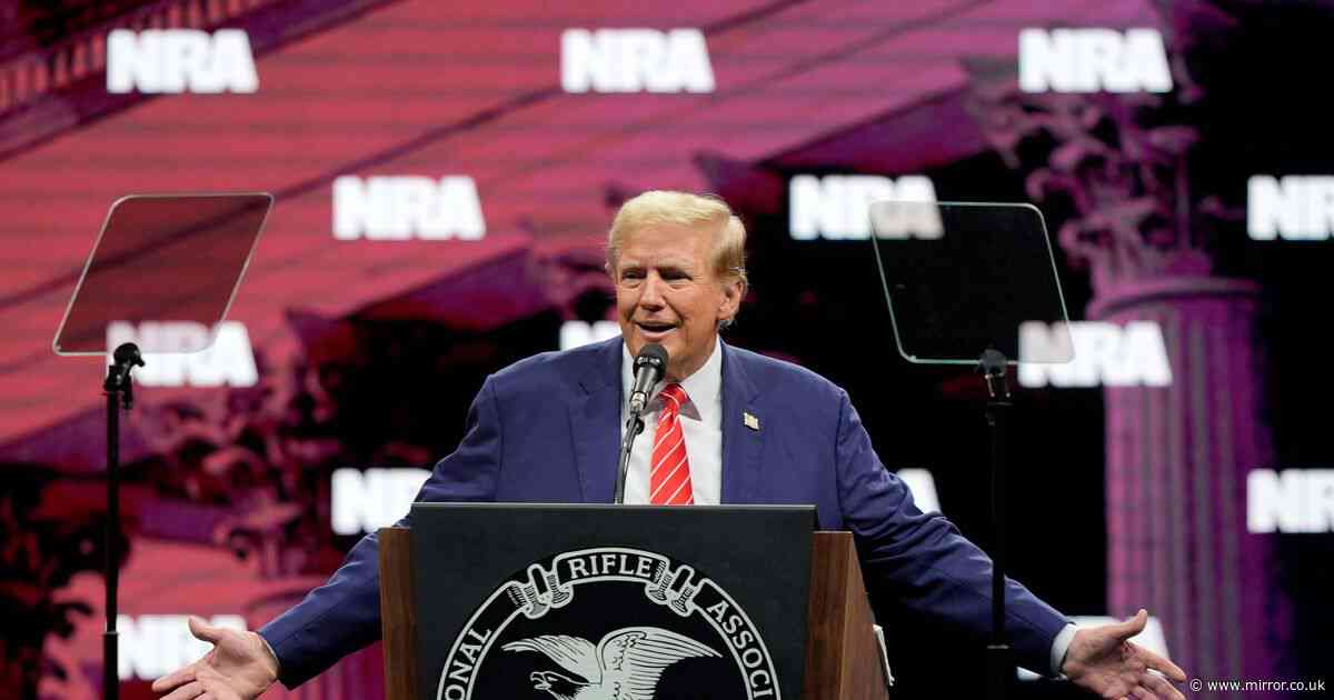 Donald Trump appeals to gun owners as US faces one of its deadliest years on record