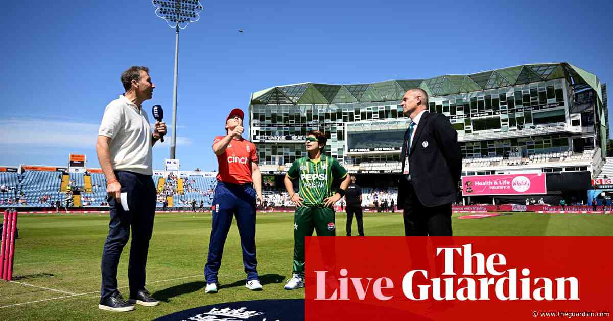 England v Pakistan: third women’s T20 international – live