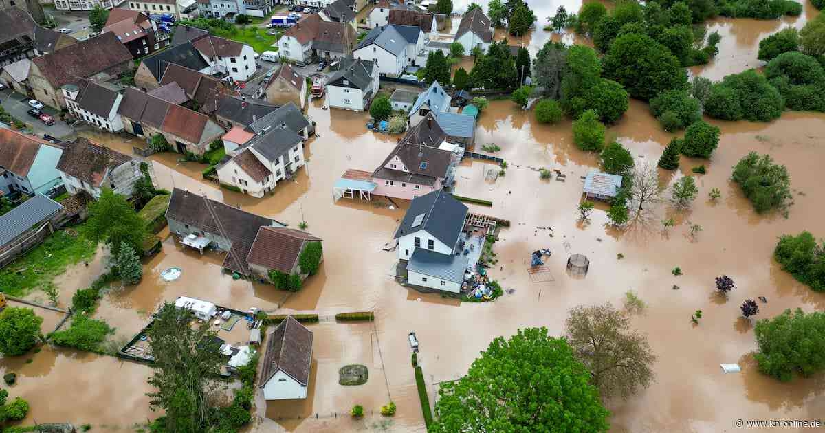 Hochwasser im Saarland und in Rheinland-Pfalz: Aufräumarbeiten können zum Teil beginnen