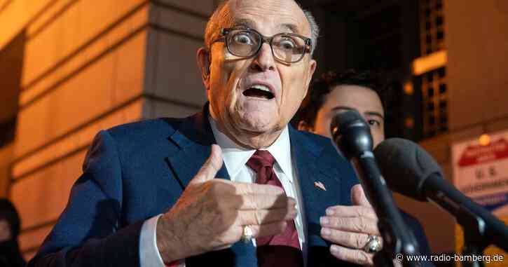 Nach Geburtstagsfeier: Giuliani über Anklage informiert