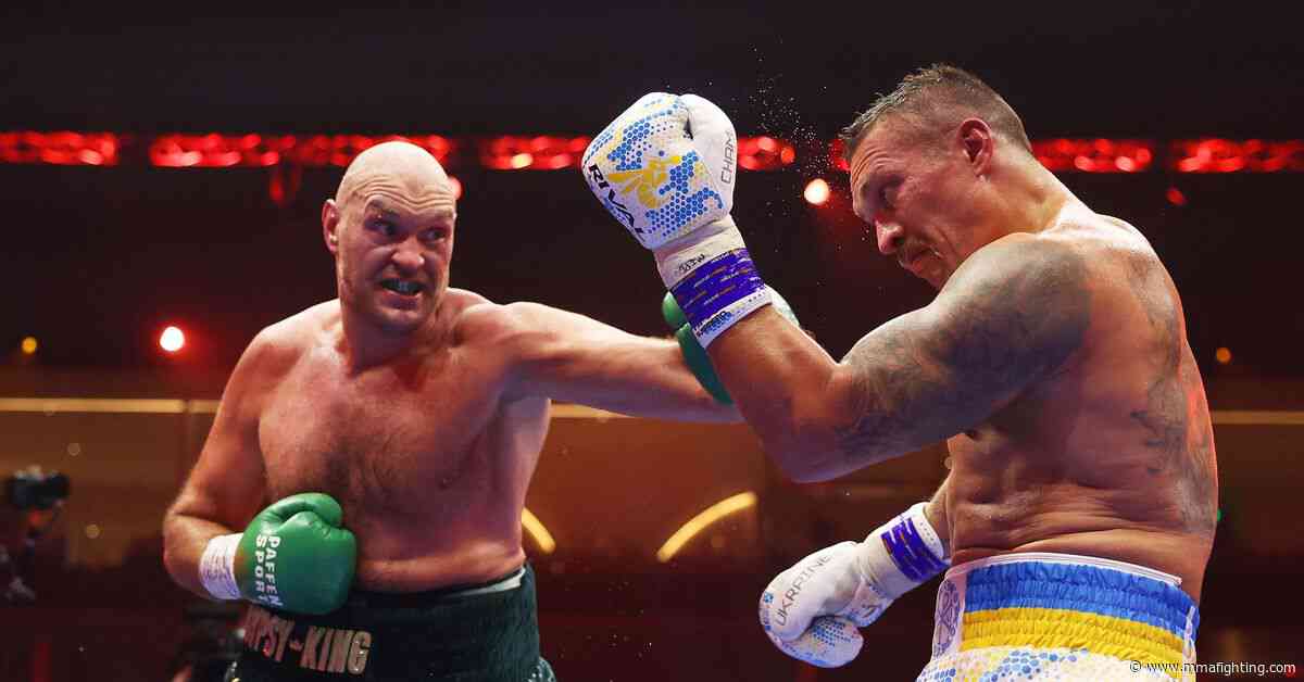 Tyson Fury vows he would’ve chased Oleksandr Usyk knockout if he knew he was down