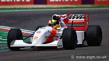 Vettel emotional after Senna, Ratzenberger tribute