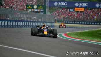 Follow live: Verstappen starts from pole at Imola