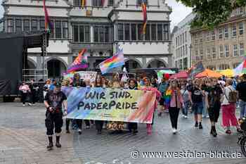 900 Menschen beteiligen sich an queerer Demonstration in Paderborn