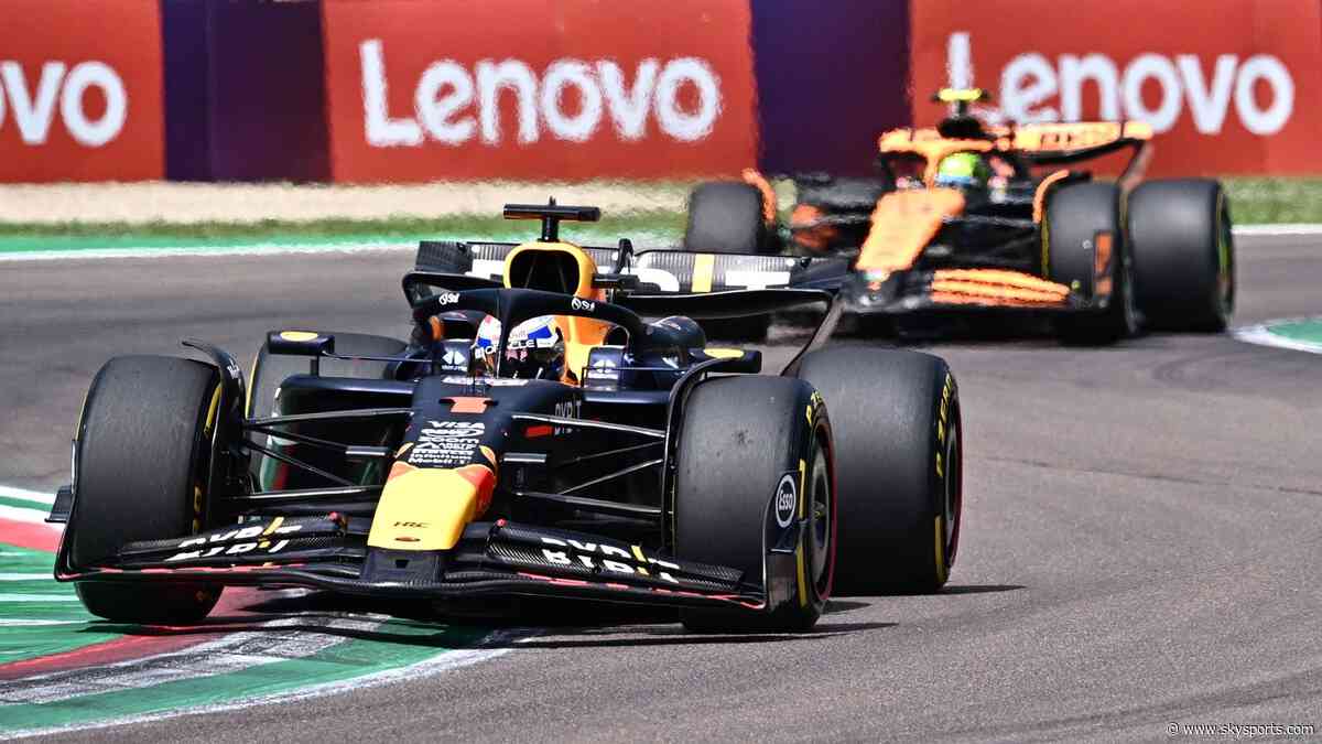 Verstappen holds off late Norris charge to seal Imola win