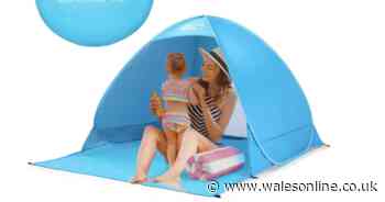 Amazon has an 'easy to pop-up' beach tent to shade kids from the sun that's now under £25
