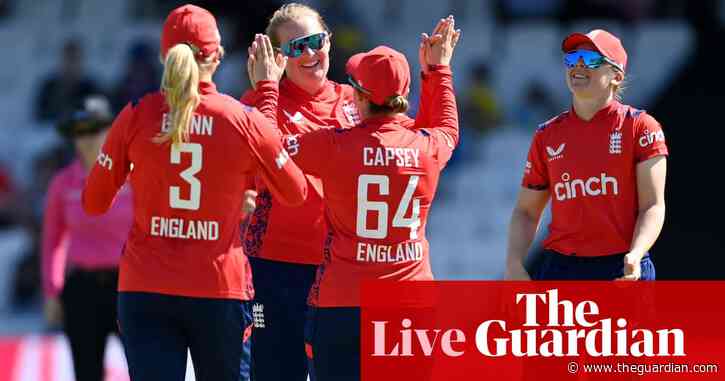 England beat Pakistan in third women’s T20 international – live reaction
