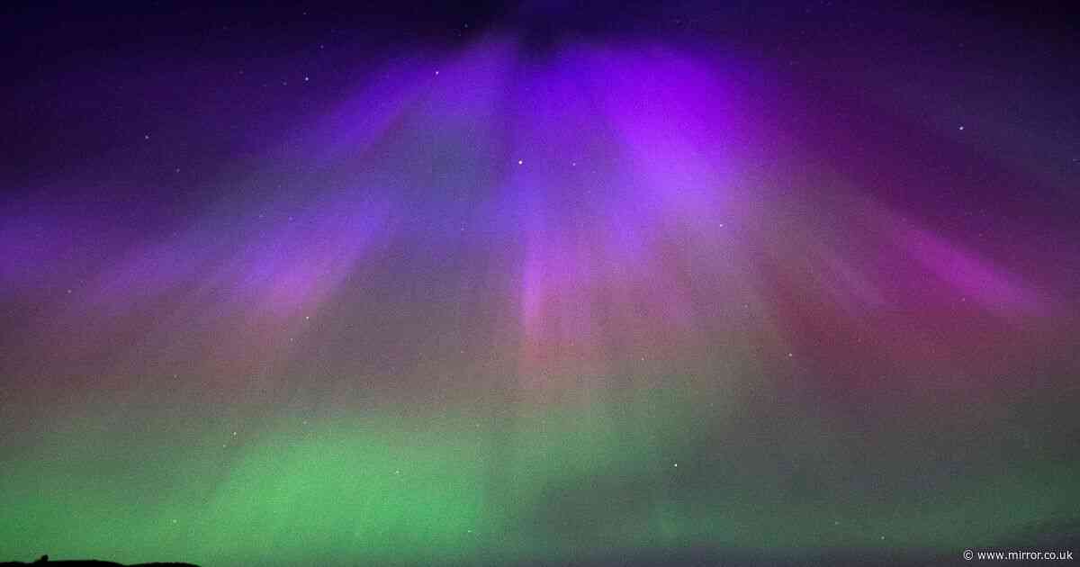 Northern Lights could return to UK tomorrow as Met Office issue '90% chance' alert