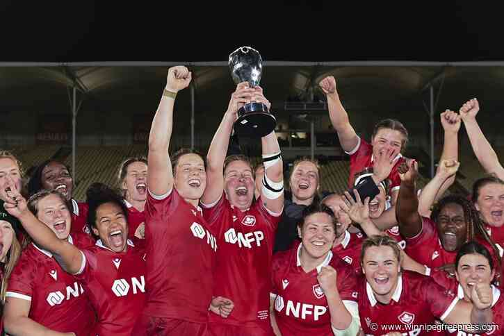 Canadian women make rugby history with win over the Black Ferns in New Zealand