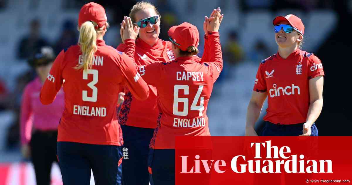 England beat Pakistan in third women’s T20 international – as it happened