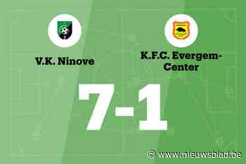 KFC Evergem Center verliest ruim van KVK Ninove