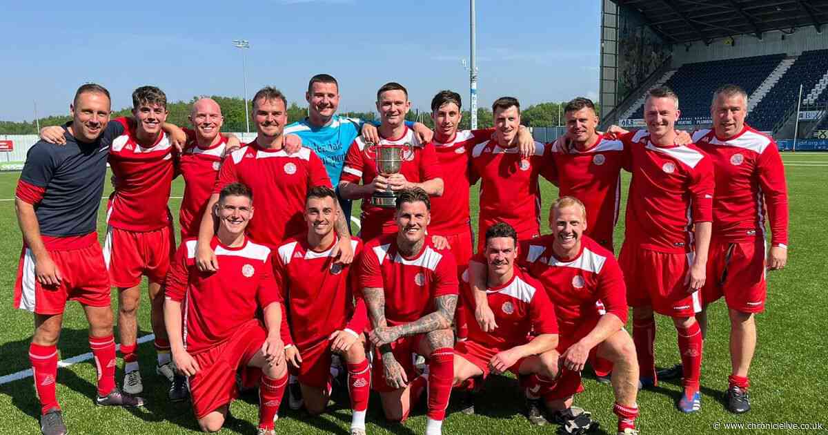Tyne and Wear Fire and Rescue Service football team wins two national cups