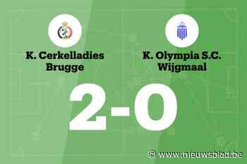 Verlies voor Olympia Wijgmaal dankzij treffers van Pollet voor Cerkelladies Brugge