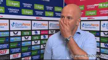 Arne Slot wijst dieptepunt bij Feyenoord aan: 'Daar ben ik niet trots op'