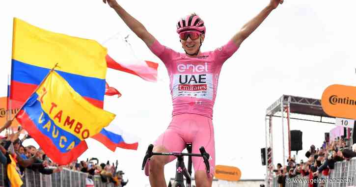 Tadej Pogacar declasseert concurrentie in koningin­nen­rit Giro d'Italia, sterke Thymen Arensman doet goede zaken