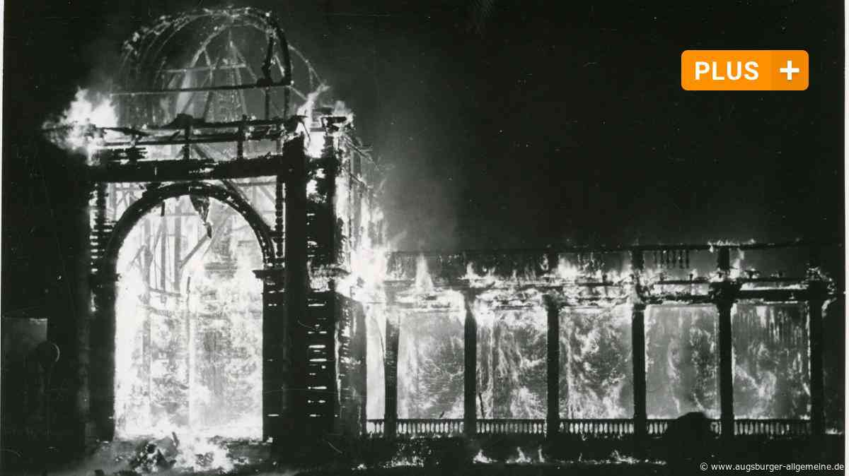 Platz für 6000 Gäste: Vor 90 Jahren brannte die Sängerhalle ab