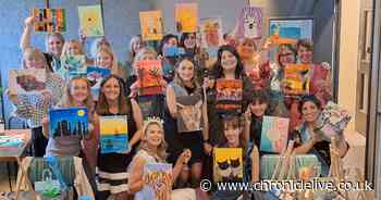 A picture of success - how Paint and Sip events became a North East hit