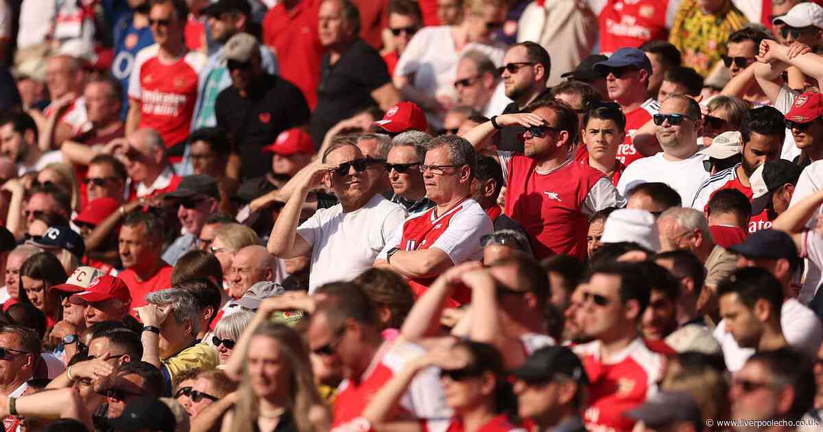 Arsenal supporters left red faced after 'fake news' emerges during Everton Premier League clash