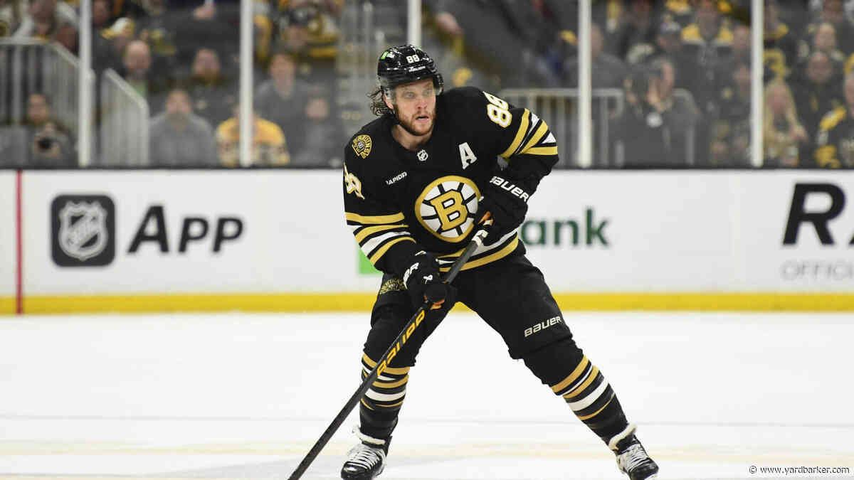 Pastrnak Headed Home To Play For Czechia At Worlds