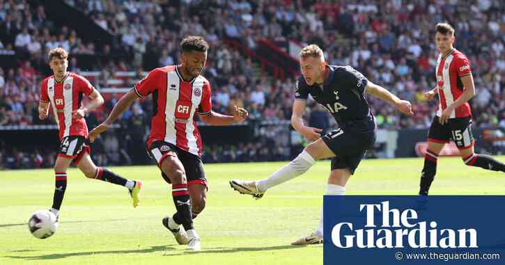 Kulusevski’s double at Sheffield United seals Europa League spot for Tottenham