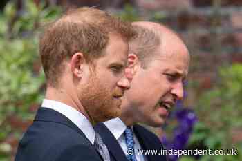 Royal news – live: Harry to miss Duke of Westminster’s wedding while William set to be usher