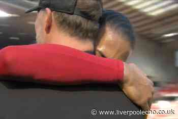 Virgil van Dijk reduced to tears during emotional Liverpool interview after Jurgen Klopp embrace