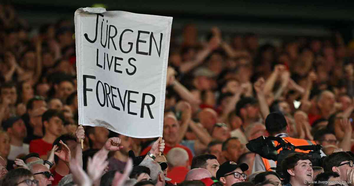 Six incredible minutes sum up Jurgen Klopp's Liverpool legacy on emotional day at Anfield