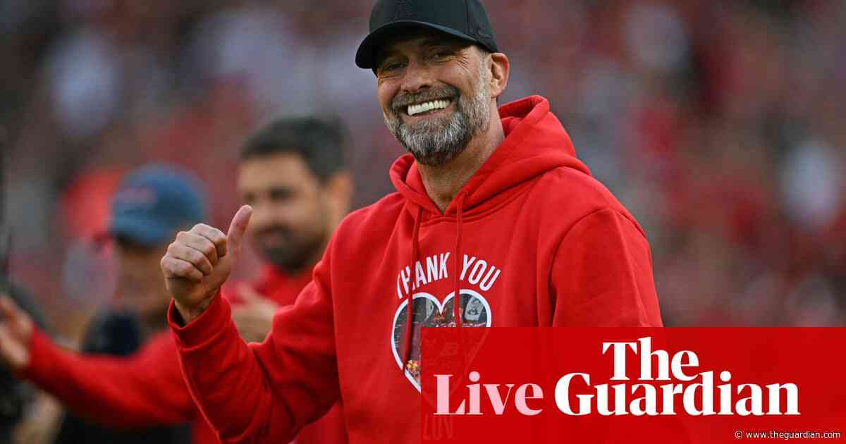 Klopp wins final game as Liverpool manager, Luton relegation confirmed: Premier League final day – as it happened