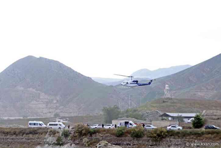 Helicopter carrying Iran's president apparently crashes in mountainous region