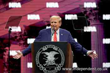 Trump vows to ‘roll back’ Biden gun rules amid record mass shooting deaths