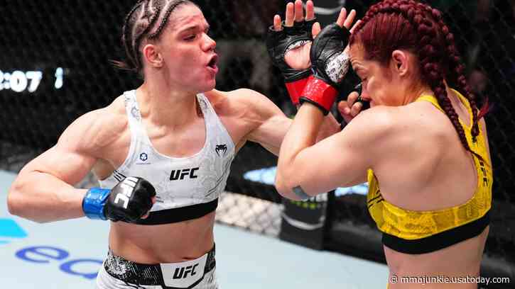 Ariane Carnelossi reveals injuries, reacts to headbutt: 'What often differentiates humans from animals are the rules'