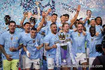 Man City fans party as Guardiola’s dominant team wins a record fourth-straight Premier League title
