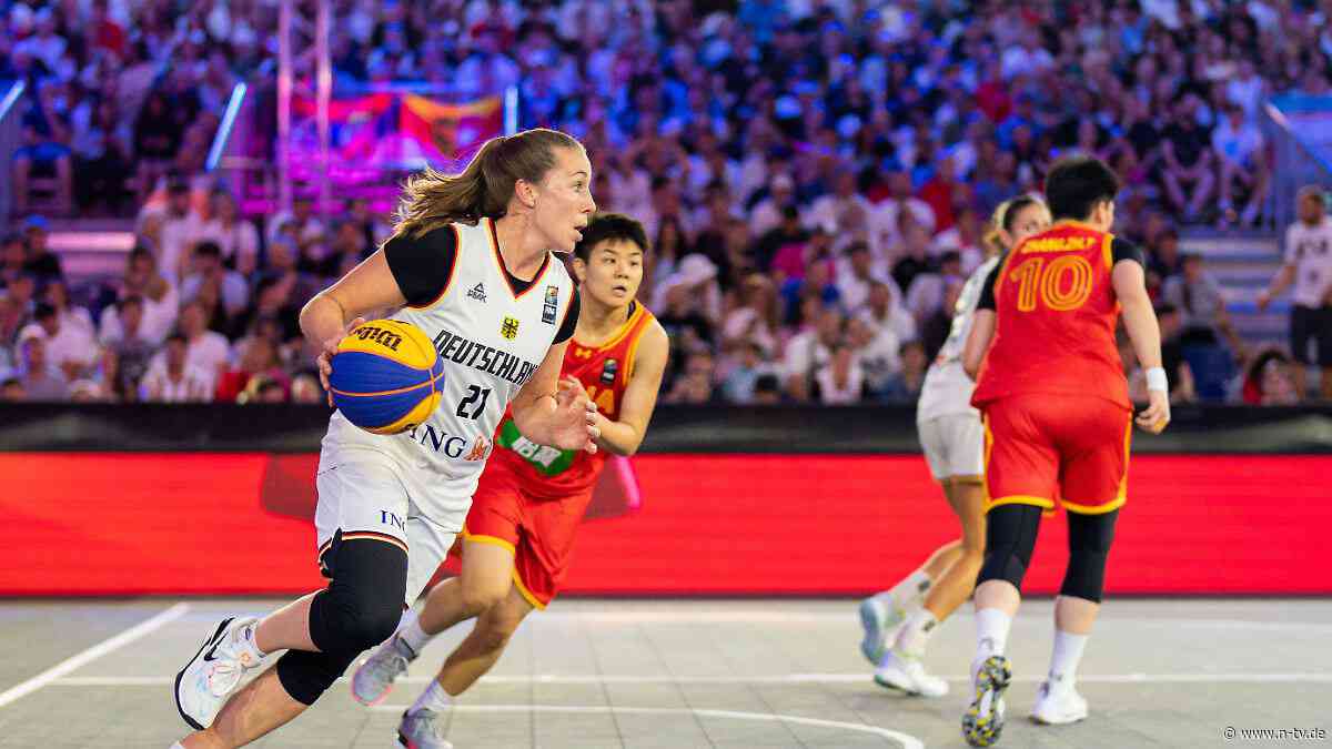 "Ich bin sprachlos": 3x3-Basketballerinnen fahren zu Olympia - und haben ein Problem