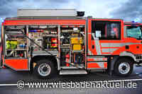 Ereignisreicher Pfingstsonntag für die Feuerwehr Wiesbaden
