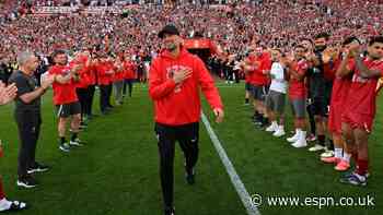 Jurgen Klopp signs off in style as Liverpool's legendary manager. Over to you, Arne Slot