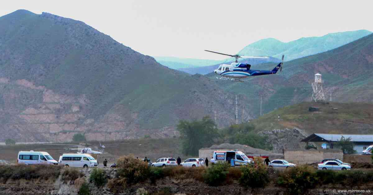 Iran president helicopter crash: Rescuers reach crash site but can't find body of missing leader