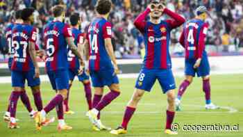 Barcelona goleó a Rayo Vallecano y aseguró el subcampeonato en La Liga