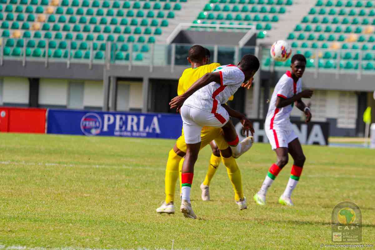 WAFU U-17: Burkina Faso Put Pressure On Golden Eaglets After Win Over Togo