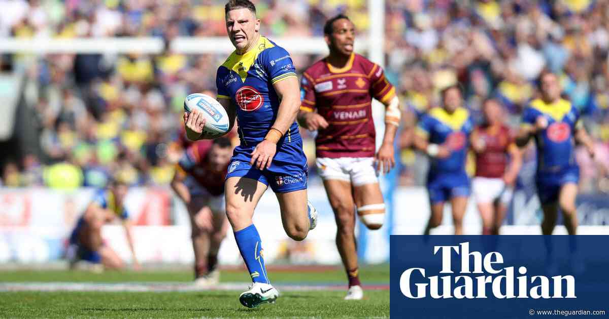 Warrington dismantle Huddersfield to book Challenge Cup final against Wigan