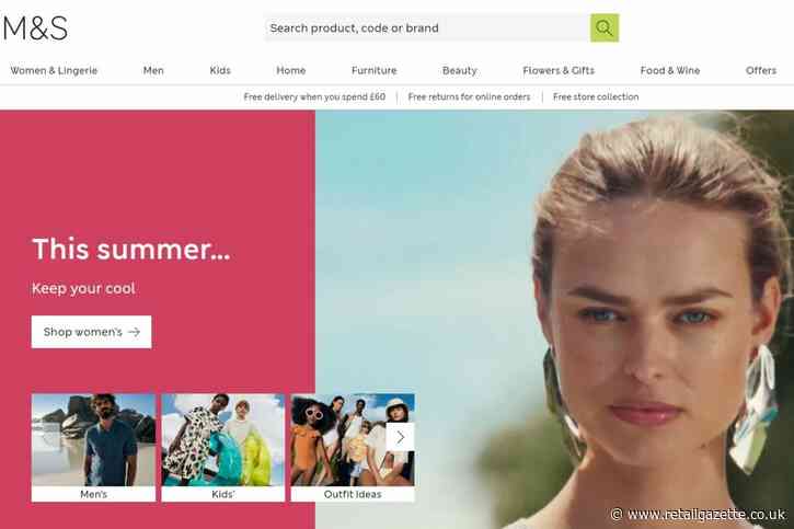 M&S apologises after website and app outage
