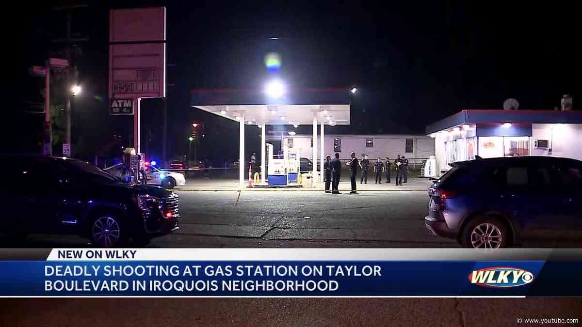 Deadly shooting at gas station on Taylor Boulevard in Iroquois neighborhood