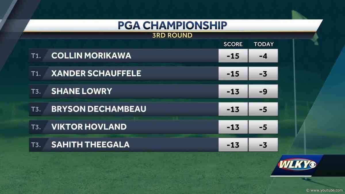 PGA Championship round three recap