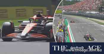 Verstappen survives Norris charge to win Imola